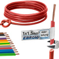 EBROM H07V-K Aderleitung flexibel 1,5mm² Rot
