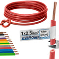 EBROM H07V-K Aderleitung flexibel 2,5mm² Rot