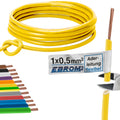 EBROM H05V-K Aderleitung flexibel 0,5mm² Gelb
