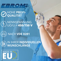 EBROM H05V-K Aderleitung flexibel 0,5mm² Grau – Position 3