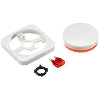 Komplett-Set BUSCH-JÄGER, LED-Drehdimmer -alpinweiß- -Reflex SI- neues Modell 6523 U-102 - Nachfolger zu 6523U
