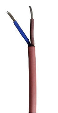 EBROM SIHF-O Silikonleitung ohne Schutzleiter 2x1,5mm² Rotbraun