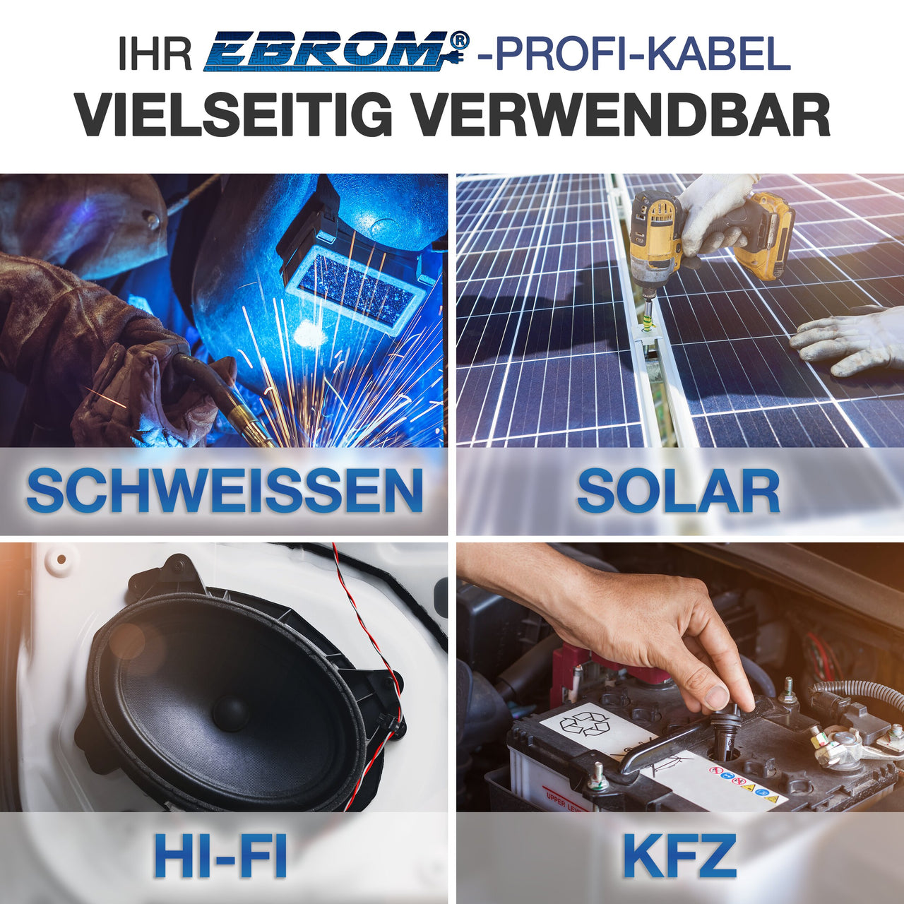 EBROM H07V-K Aderleitung flexibel 6mm² Schwarz – Position 4