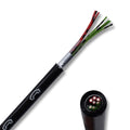 EBROM A-2Y(L)2Y Telefon Erdkabel 4x2x0,8mm² Schwarz