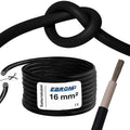 EBROM NSGAFÖU Spezial-Gummileitung 16mm² Schwarz