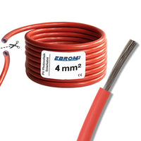 EBROM H1Z2Z2-K Solarkabel 4mm² Rot