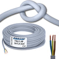 EBROM YSLY-JB Verlegekabel flexibel 3x1,5mm² Grau