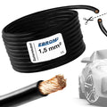EBROM FLRY Fahrzeugleitung 1,5mm² Schwarz