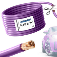 EBROM FLRY Fahrzeugleitung 0,75mm² Violett