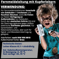 EBROM J-Y(St)Y Telefonleitung 4x2x0,6mm² Grau