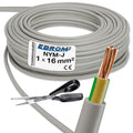EBROM NYM-J Installationsleitung 16mm² Grau