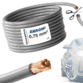 EBROM FLRY Fahrzeugleitung 0,75mm² Grau
