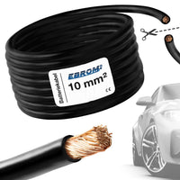 EBROM FLY Fahrzeugleitung 10mm² Schwarz