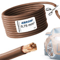 EBROM FLRY Fahrzeugleitung 0,75mm² Braun