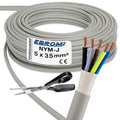 EBROM NYM-J Installationsleitung 5x35mm² Grau