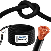 EBROM H01N2-D Schweissleitung 70mm² Schwarz