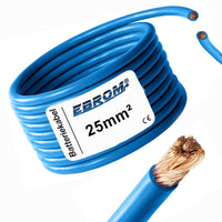 EBROM H07V-K Aderleitung flexibel 25mm² Blau – Position 1