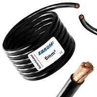 EBROM H07V-K Aderleitung flexibel 6mm² Schwarz – Position 1